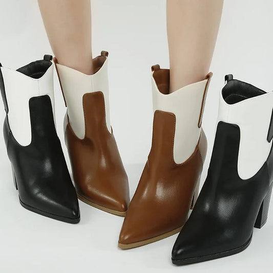 Gallops Two Tone Cowboy Boots