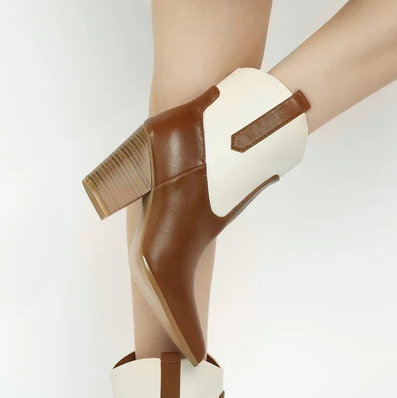 Gallops Two Tone Cowboy Boots